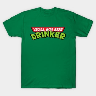 Legal Age Beer Drinker T-Shirt